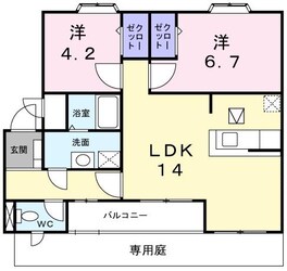 ヒルサイドテラスの物件間取画像